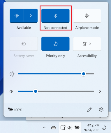 bluetooth settings in windows 11