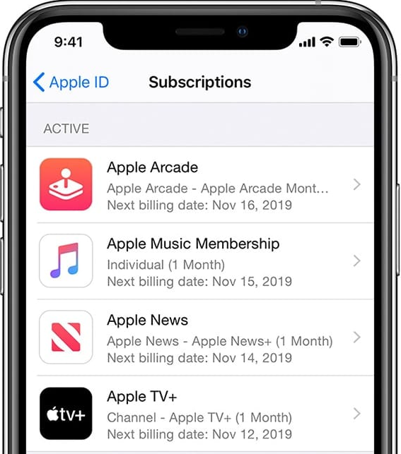 Cancel App Subscriptions on iPhone