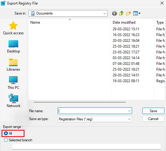 Explore registry file on Windows 11