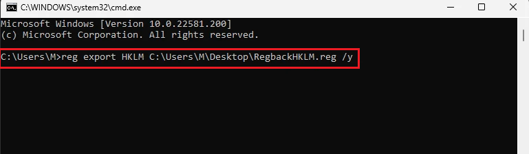 Create Backup and Restore Registry on Windows 11