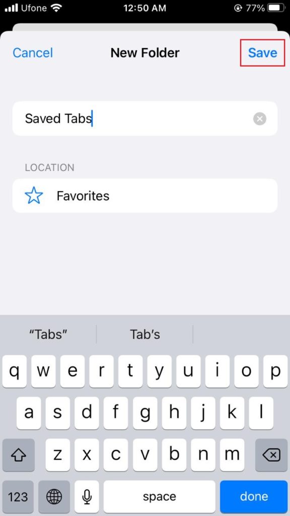 Disappearing Safari Tabs on iPhone