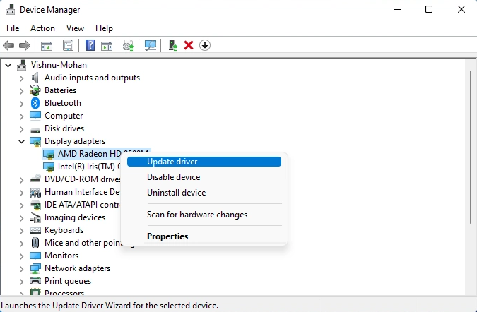 device manager in windows 11
