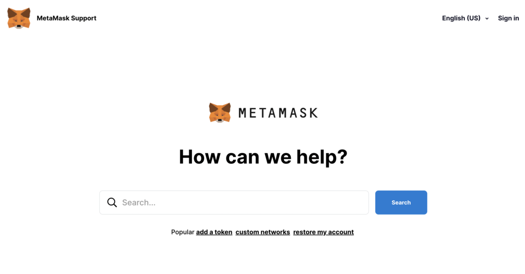 MetaMask not showing wallet balance