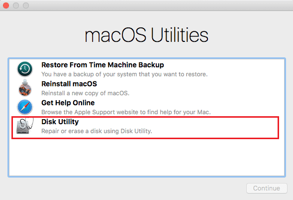 macOS utilities