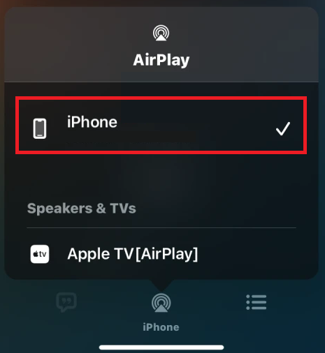 Easily Turn Off AirPlay on iPhone