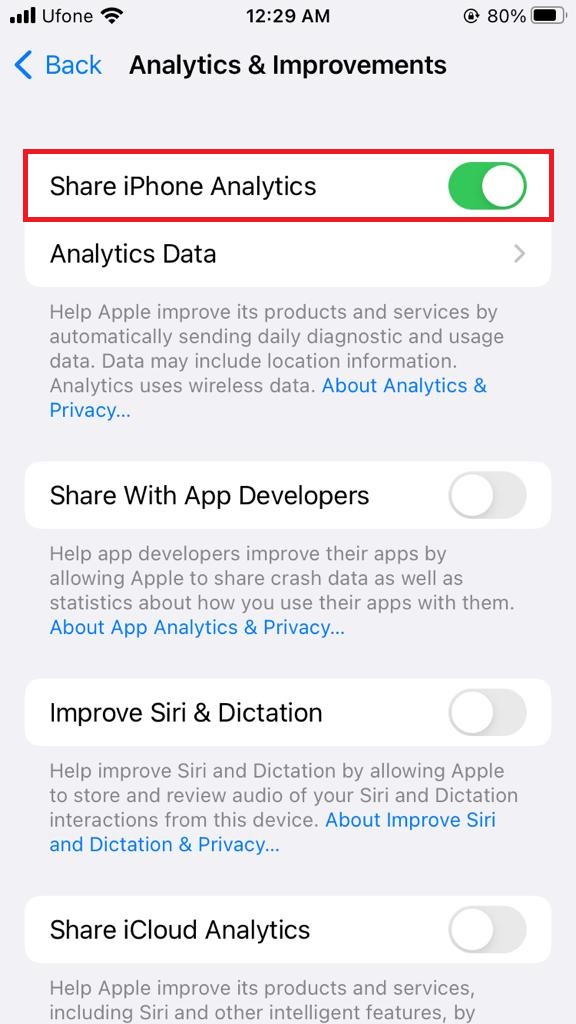 Clear System Data on iPhone