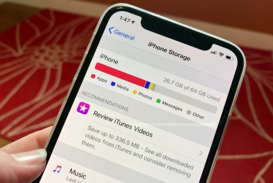 Clear System Data on iPhone