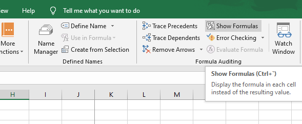 cells not updating on microsoft excel