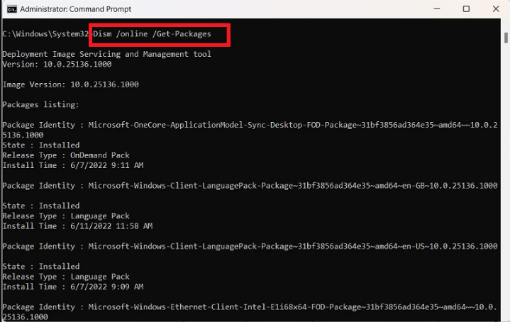 Use DISM Commands on Windows 11