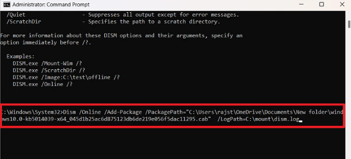 Use DISM Commands on Windows 11
