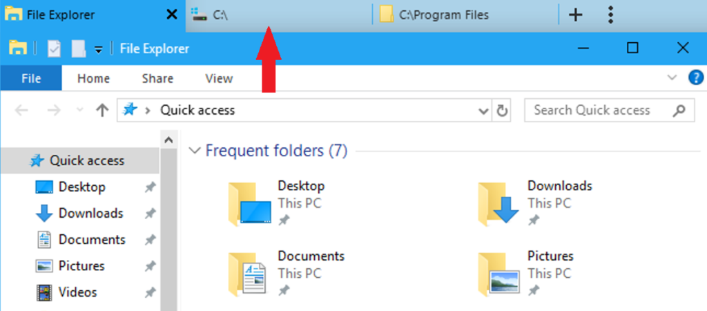 Use File Explorer Tabs on Windows 11