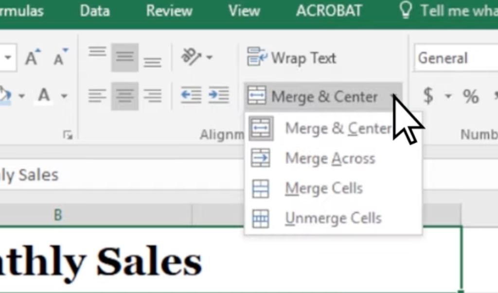 wrap text not working on excel