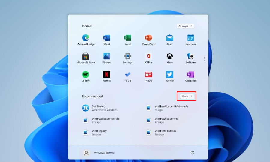 Remove Recommended from Start Menu on Windows 11