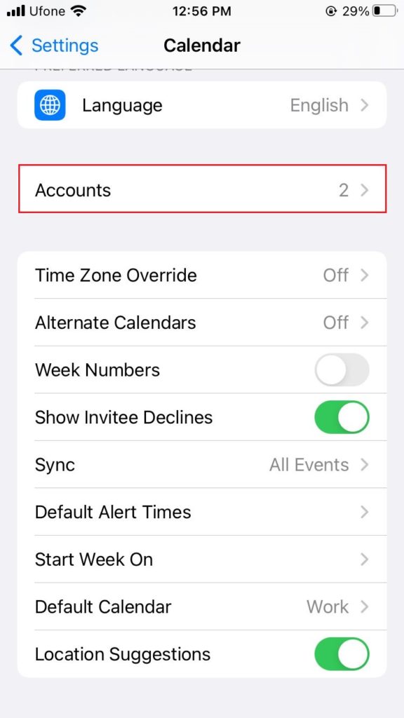 Google Calendar Not Syncing on iPhone