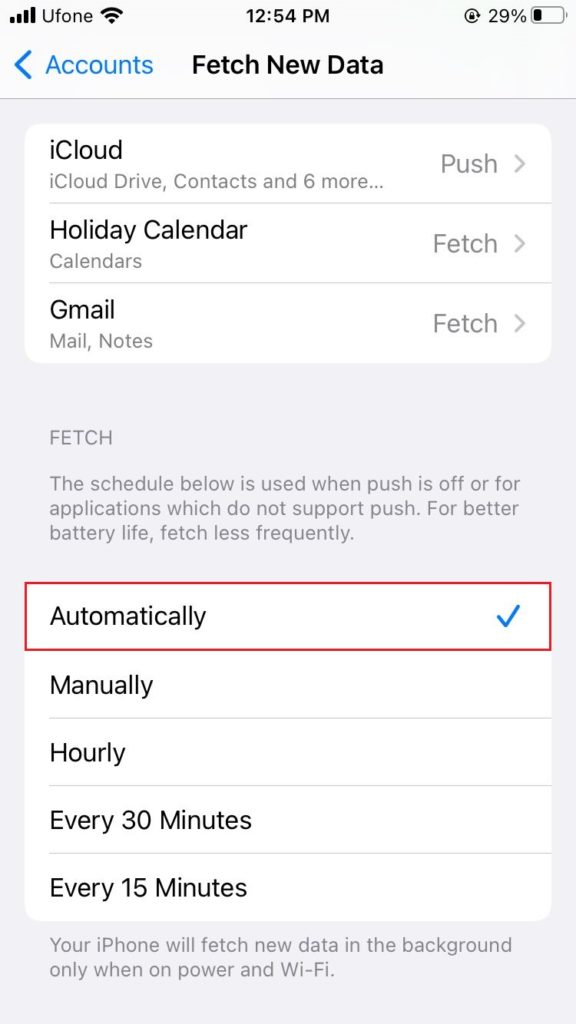 Fetch Gmail Data iPhone