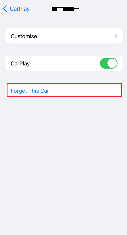 Forget this car iPhone