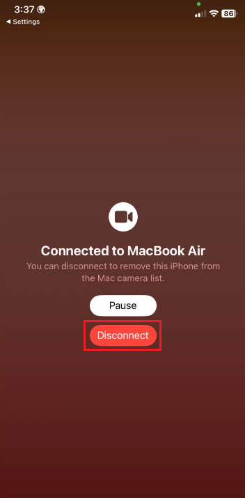 Use iPhone as a Webcam on Mac