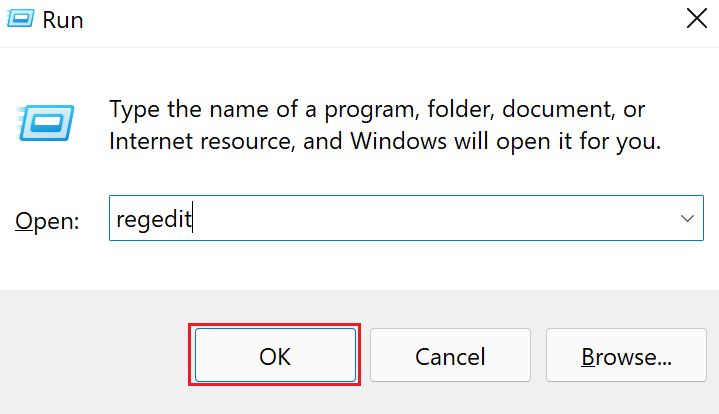 registry editor Windows 11