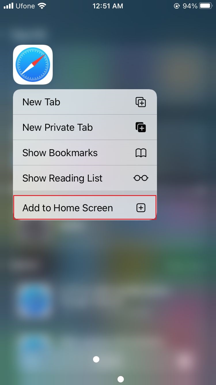 safari icon disappeared from home screen