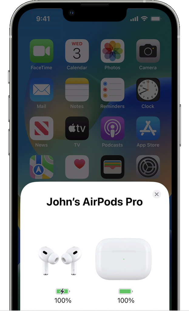 Check AirPods Pro Battery