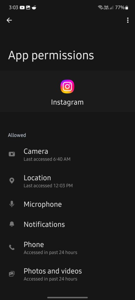instagram calls not working on android