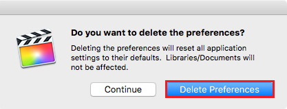 Final Cut Pro Keeps Crashing on macOS 13.2