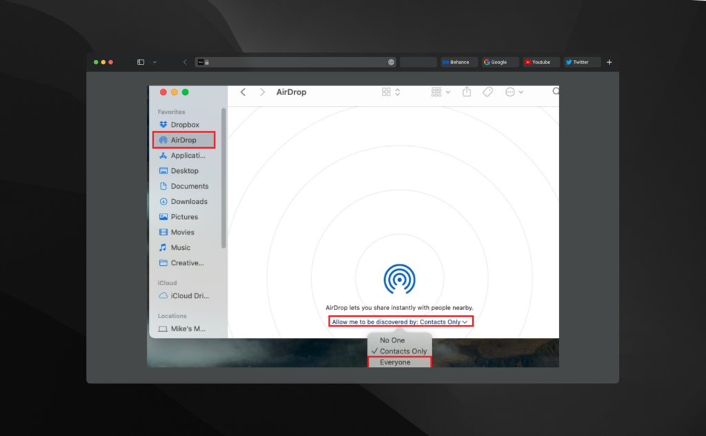 How to Fix MacBook Not Showing on AirDrop Saint