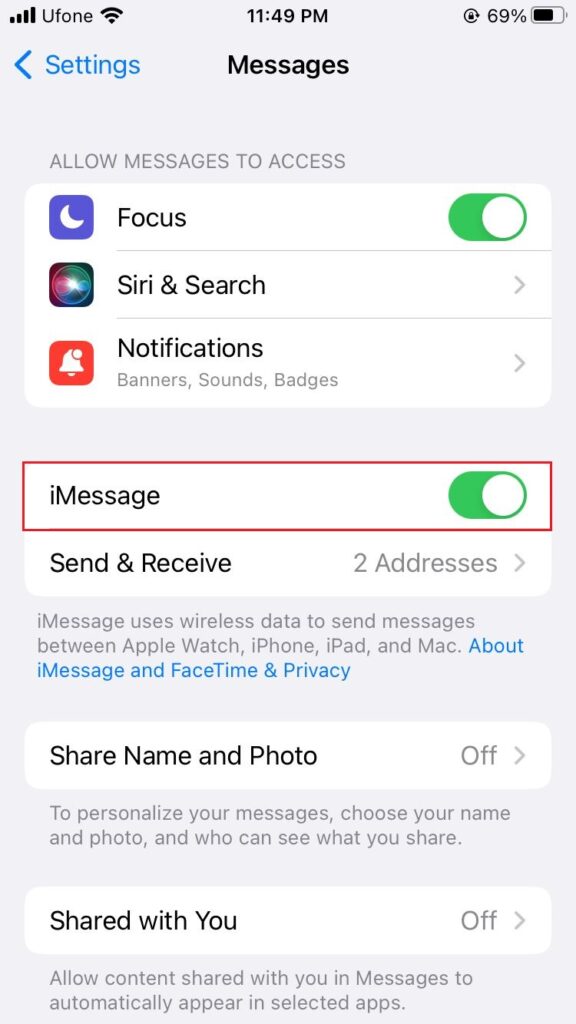 Fixed Message Reactions Not Working for iMessage on iPhone