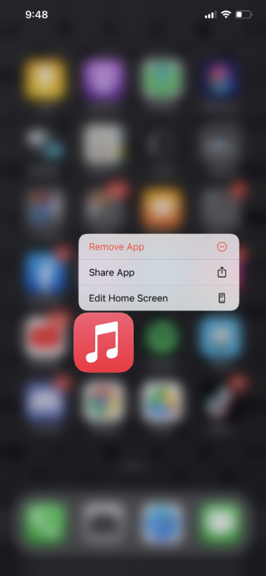 resources unavailable error on apple music