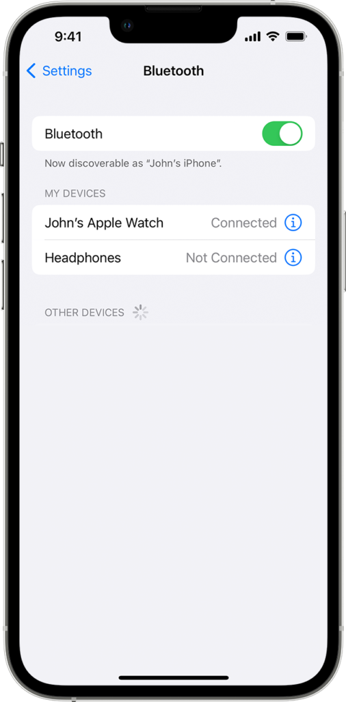 Disable Bluetooth iOS