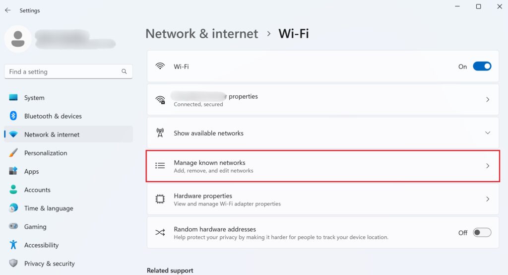 Network Connection Issues on Windows 11