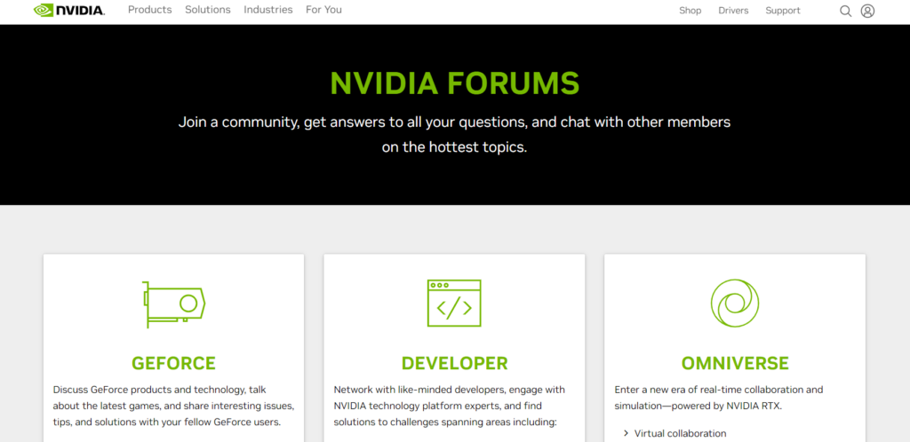 nvidia forums