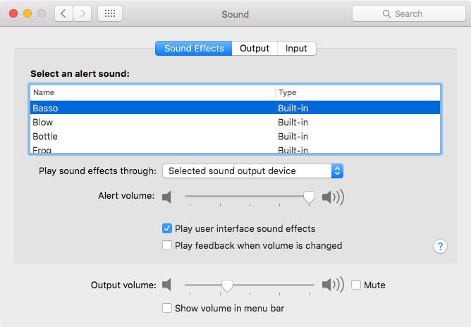 safari notification sound not working on Mac