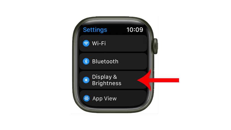Apple Watch Display Settings
