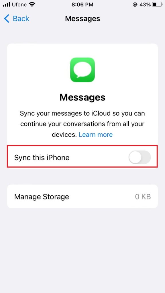 Sync This iPhone