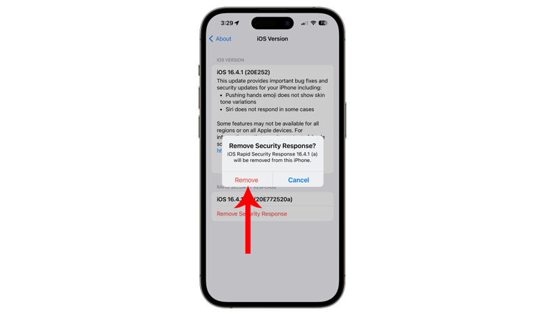 iphone stuck on verifying security response
