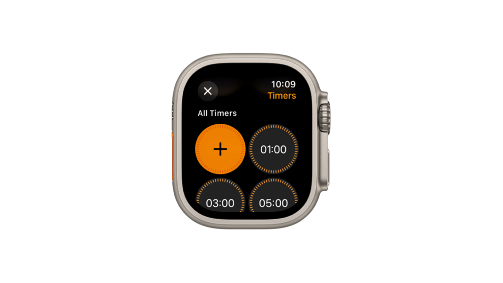 Apple Watch Ultra Timer